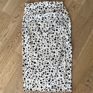 Zara Leopard Print skirt